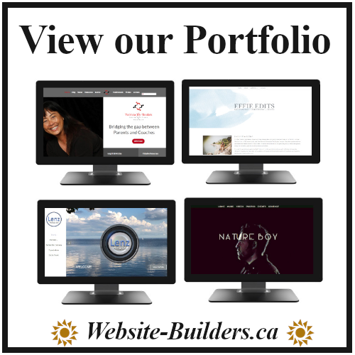 View our Portfolio - www.website-builders.ca