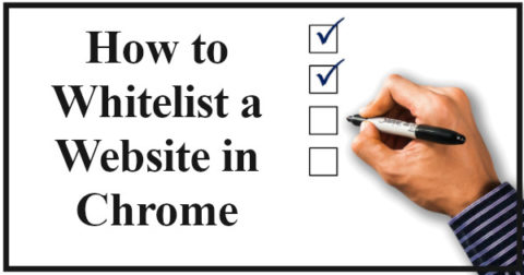 How To Whitelist a Website in Chrome - www.website-builders.ca